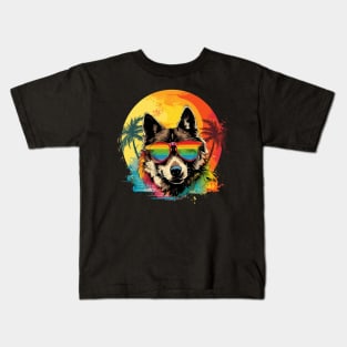 cool wolf Kids T-Shirt